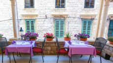 Private dining balcony