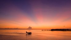 Aerial Beauty Shot Dusk