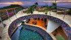 Pool with Jade mountain view