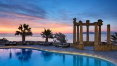 pool night at Villa Igiea