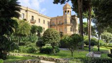 exterior with gardens at Villa Igiea
