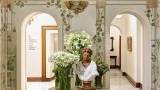 lobby at Villa Igiea