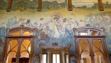 fresco detail at Villa Igiea