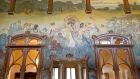 fresco detail at Villa Igiea