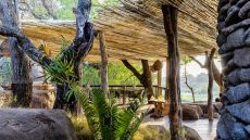 Singita Boulders Lodge lounge view