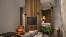 Chairman Suite Living Room with Bedroom 2 at Park Hyatt Shanghai