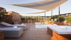 Rooftop Rooftop Hot tubs at Villa Spalletti Trivelli Rome
