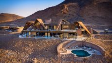 Aerial view guest area