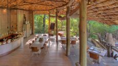 Game drive through jungle