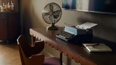 typewriter room detail Mayfair House
