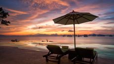 Sunrise at Hilltop Reserve at Six Senses Yao Noi