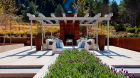 Outdoor fireplace