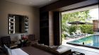 Private plunge pool and sitting area