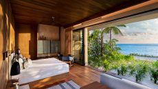 Beachfront Terrace Pool Suite Interior 3 Banyan Tree Mayakoba