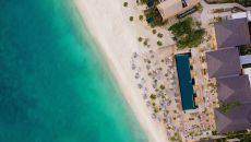 BTMXMY Sands Beach Club Aerial View Banyan Tree Mayakoba