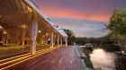 MK Blue Side View from deck Banyan Tree Mayakoba