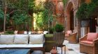 The Greenwich Hotel Courtyard Wide Shot