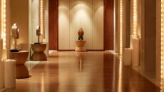 Outdoor poolorange loungers