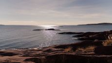 lake golden hour at Titilaka
