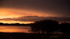 Titilaka sunset at Titilaka