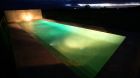 outdoor pool night