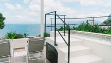 Pool suite see view with terrace 01 at Villa Marina Capri Hotel Spa