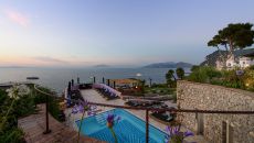 twilight view at Villa Marina Capri Hotel Spa