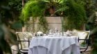 outdoor table Hotel Metropole Venice