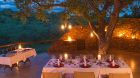 candlelit dining at Royal Madikwe