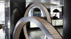 Hotel Le Germain Calgary reception sculpture
