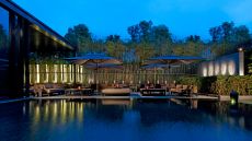 Garden  Terrace  Night  Scene