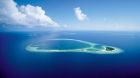 beautiful overhead view of Constance Halaveli