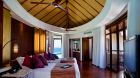 villa bedroom with double beds