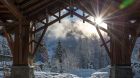 Porte Cochere Winter