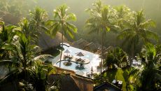 Viceroy Bali Main Pool Drone Viceroy Bali Hotel 2025