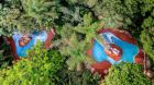 Aerial Villa del Parco.