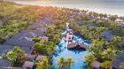 Aerial Lagoon Pool and Beach