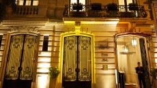 See more information about Algodon Mansion exterior night