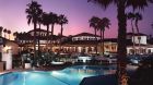 See more information about Omni Rancho Las Palmas Resort & Spa exterior outdoor pool night