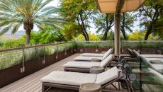 loungers on the desk at Miraval Arizona