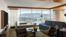 Fairmont Gold Corner Suite King Living Room View at Fairmont Pacific Rim