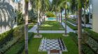 outdoor chess board at The Reach
