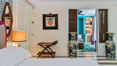 comfort suite courtyard  at Capri Tiberio Palace