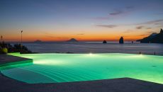 Pool and Sea at Therasia Resort