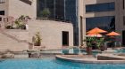 pool glass facade