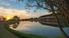 hotel water view sunrise
