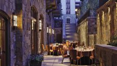 patio dining Four Seasons Resort Vail