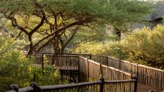 outdoor walkway at Four Seasons Safari Lodge