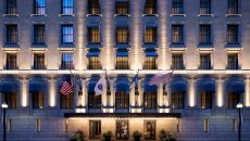 See more information about The Langham, Boston TLBOS Exterior Entrance 2021 hires RGB at The Langham Boston