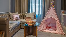 Bi Level Family Suite at The Langham Boston